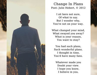 Poems About Life Changes