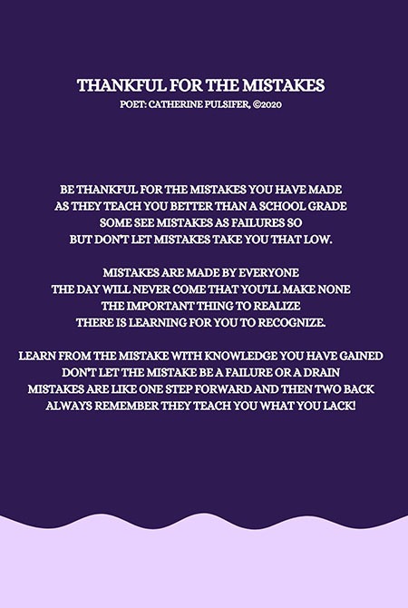 Poems About Mistakes