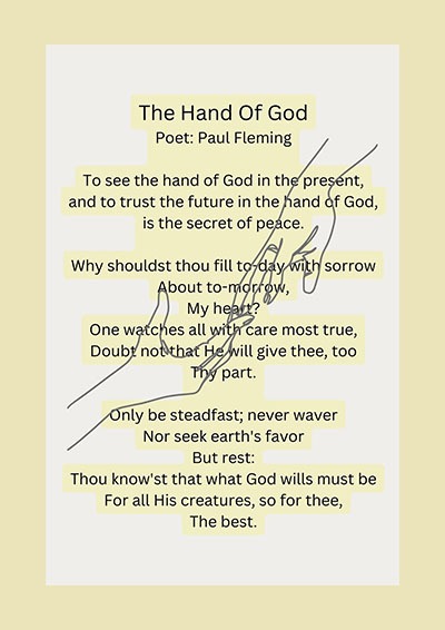 The Hand of God Poem